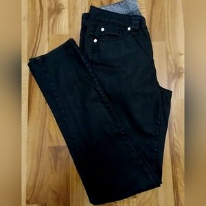 R jeans for ladies, black